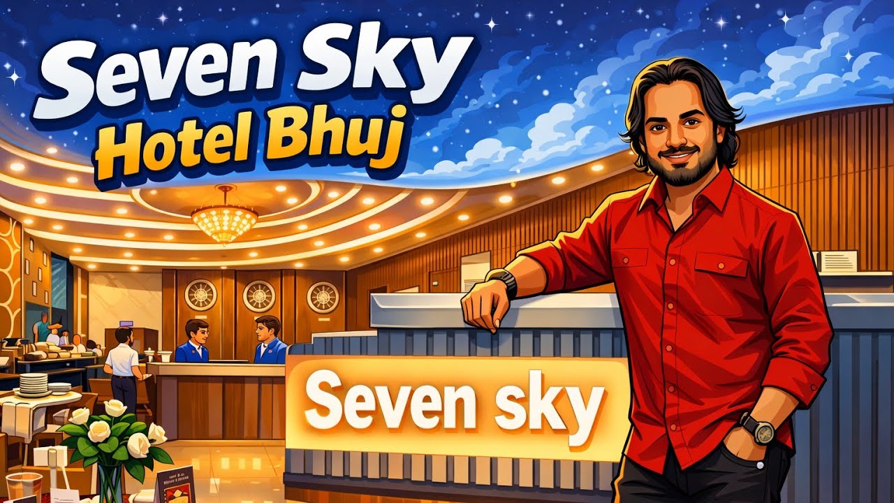 Bhuj's ultimate food tour | Seven sky Clarks | bhuj street food | bhuj food