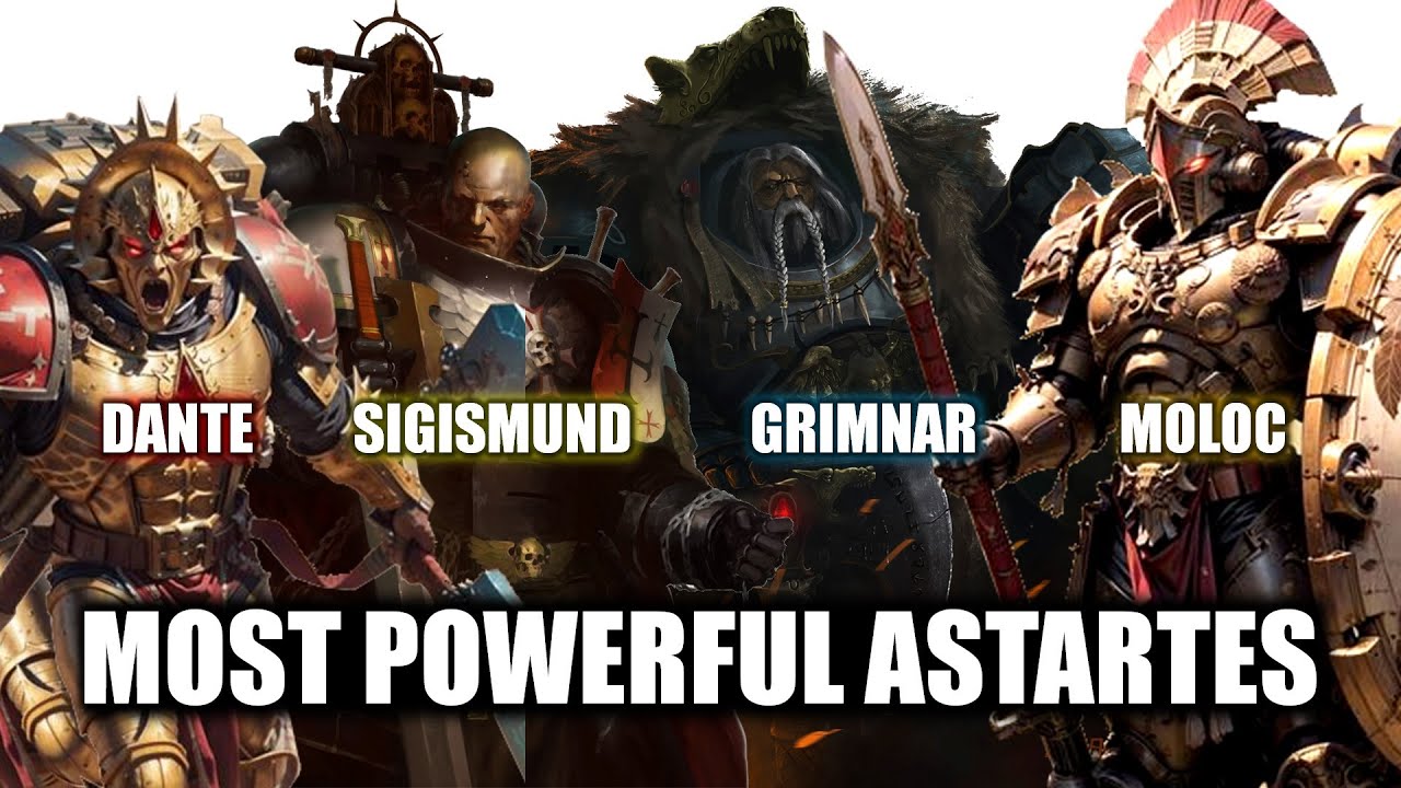 10 Strongest Space Marine Warriors Ever (Warhammer 40K)