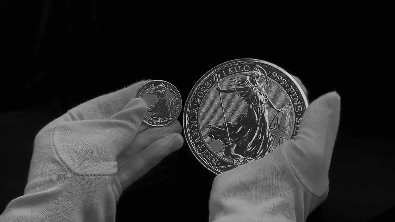 2023 UK King Charles III Britannia 1kg Silver Coin | ATKINSONS BULLION & COINS