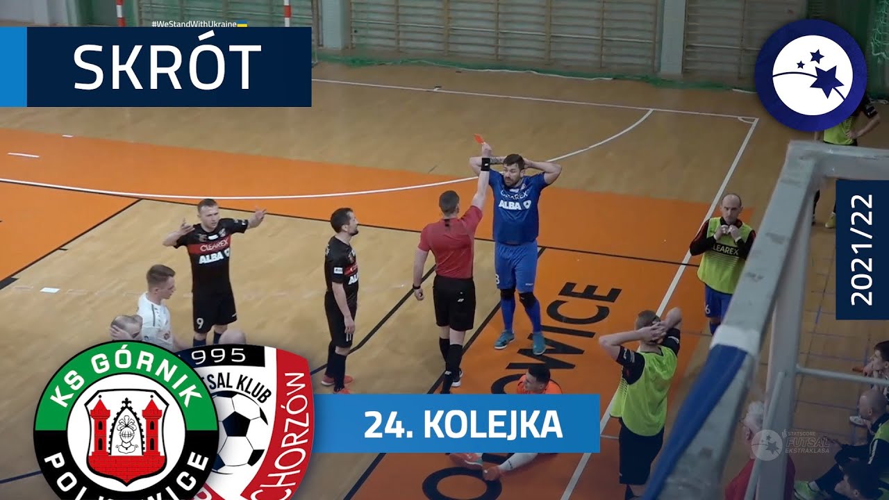 Górnik Polkowice - Clearex Chorzów 3:4 | SKRÓT | 24. kolejka (2021/22)