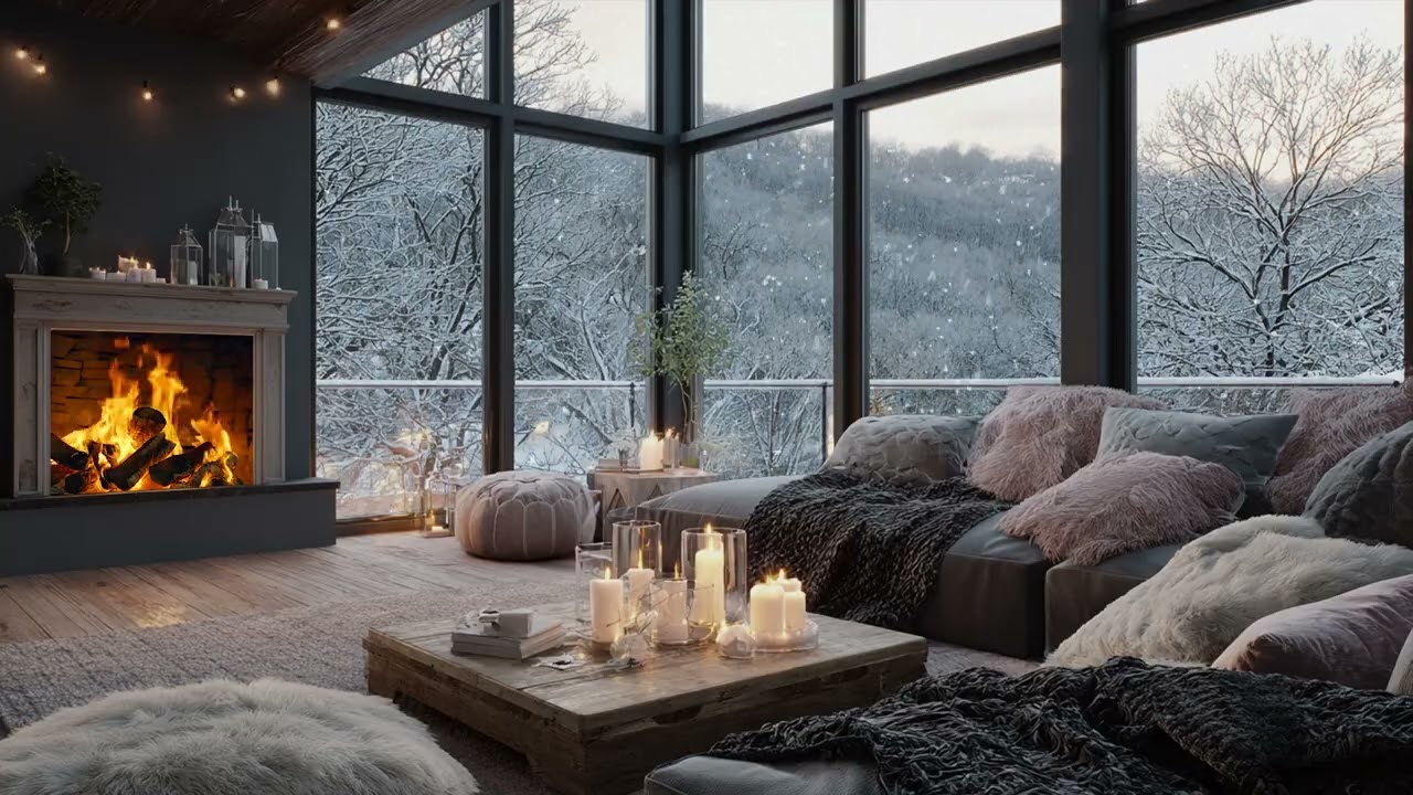 Quiet winter atmosphere flows slowly ❄️ turning still moments into warm comfort