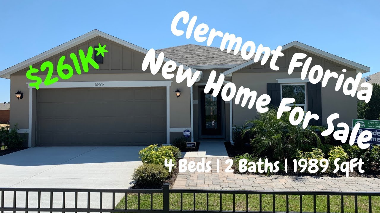Sawgrass Bay Clermont Florida New Home For Sale Property Tour | 1989 Model by KB Homes | $261K*