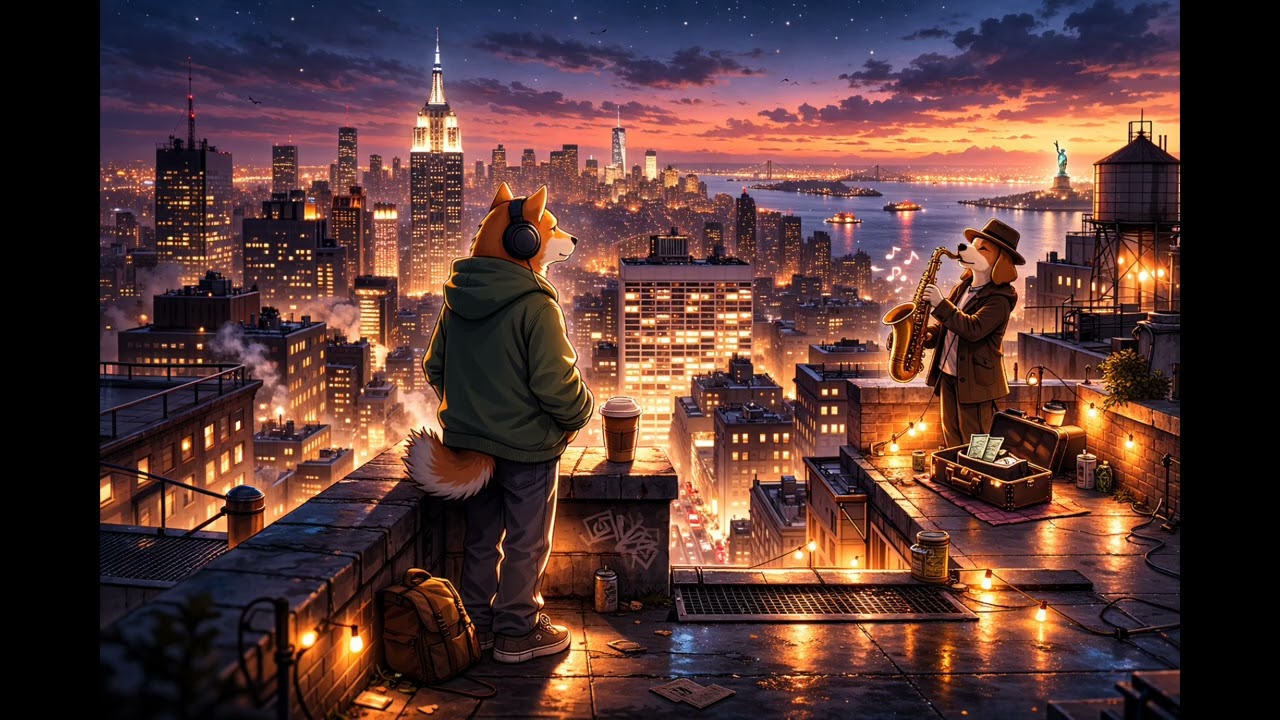 🌌 Soul City Night Series 3 | 1 Hour Urban Lo-Fi Sax Chill Mix 🌙