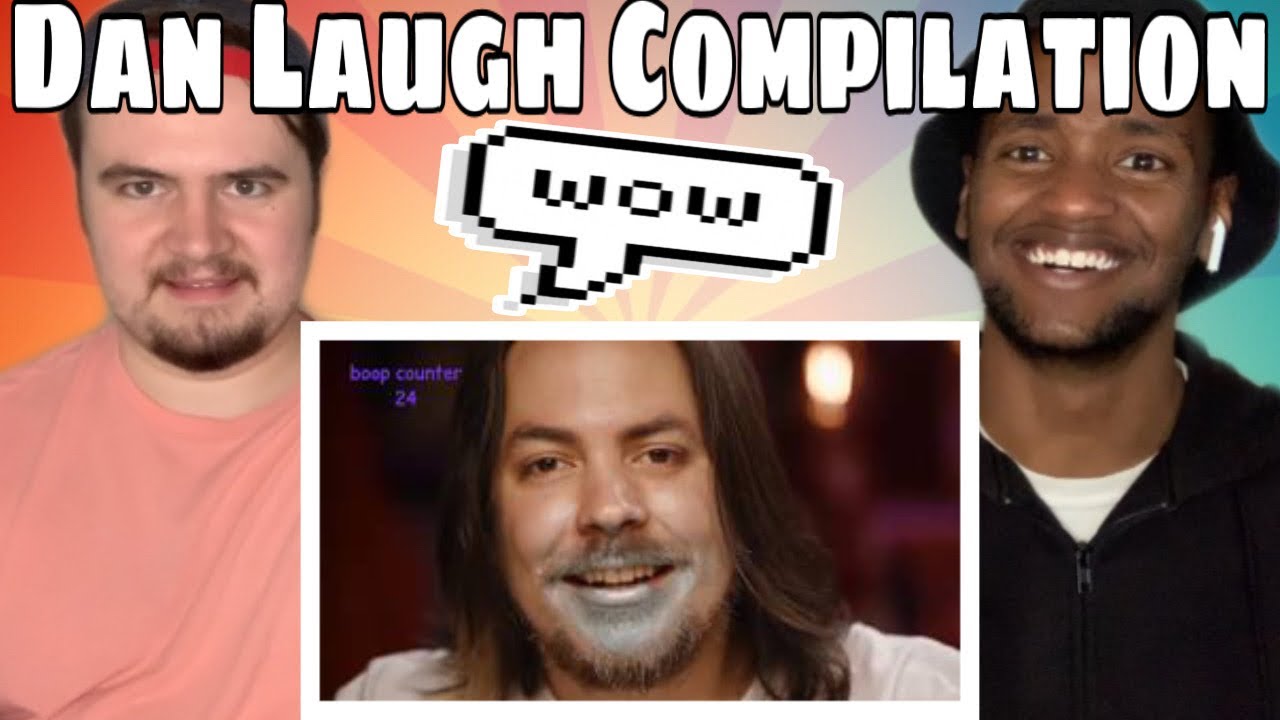 every time dan laughs so hard he leans against arin [game grumps compilation] REACTION