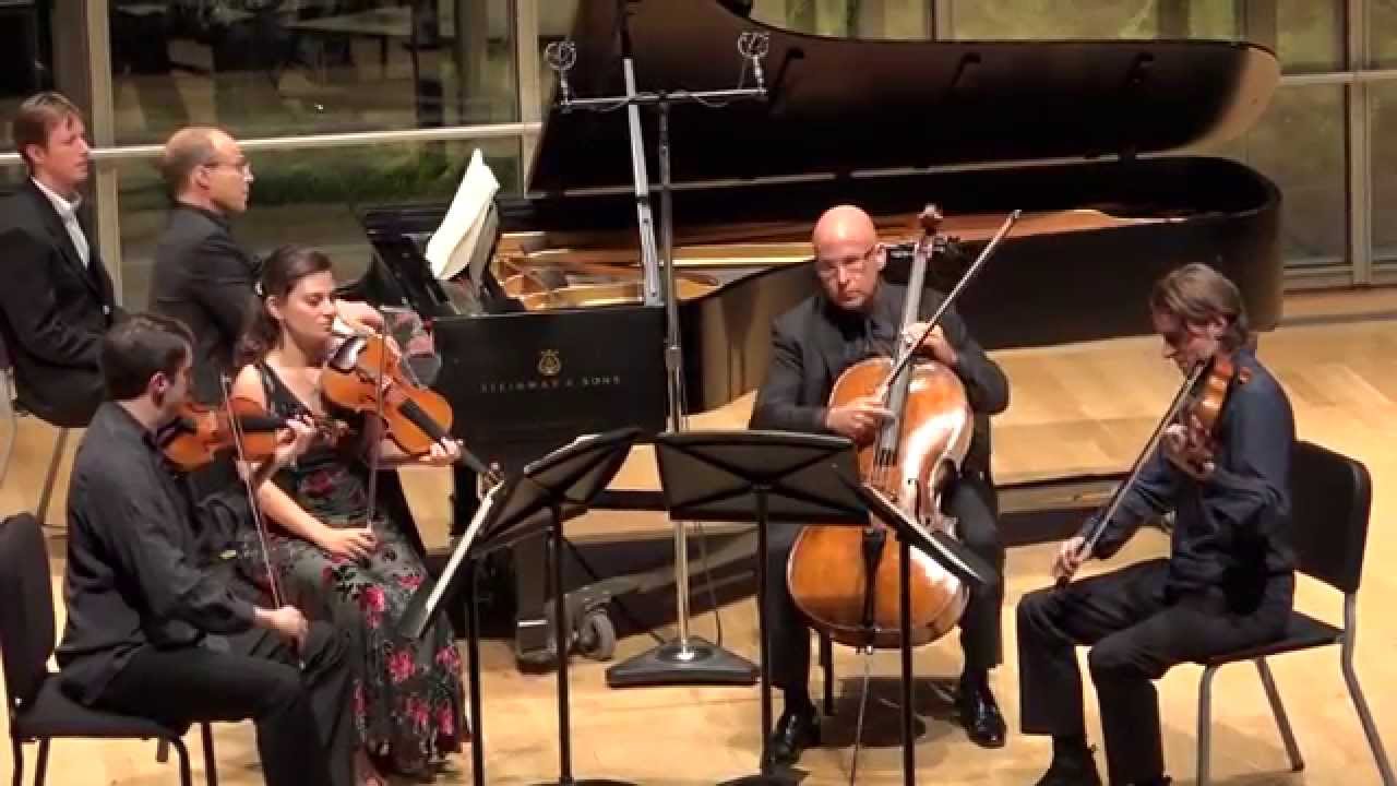 Brahms: Quintet in F minor, Op. 34, Mvt II - ChamberFest Cleveland (2014)