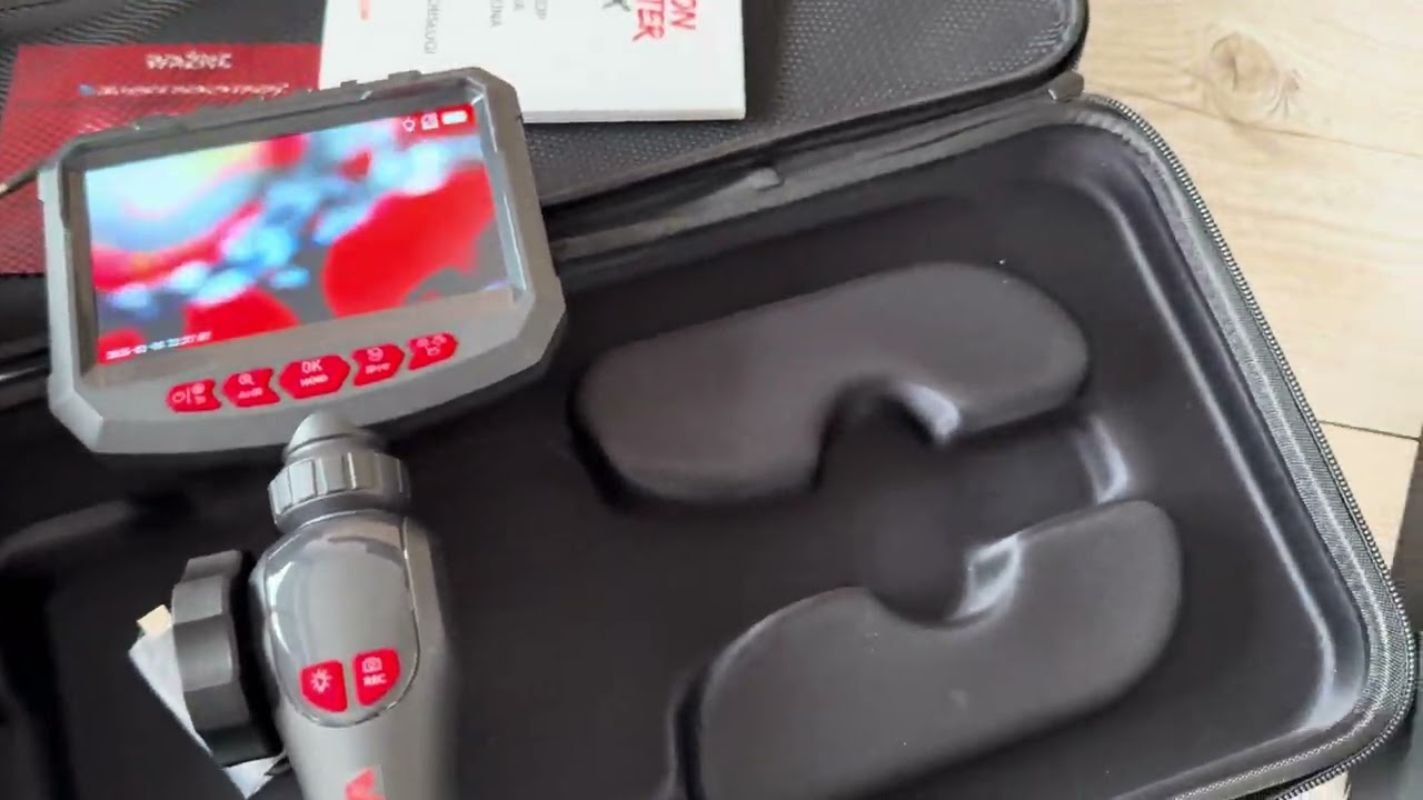 Test, Recenzja Visixon Blaster MAX - kamery inspekcyjnej | Boroskopu z ruchomą głowicą 3.9mm 849zł