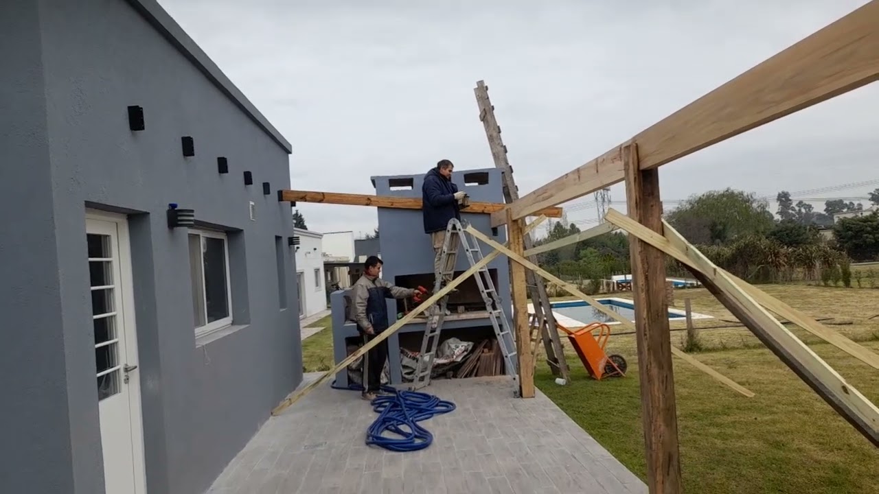Pérgola en Manzanares