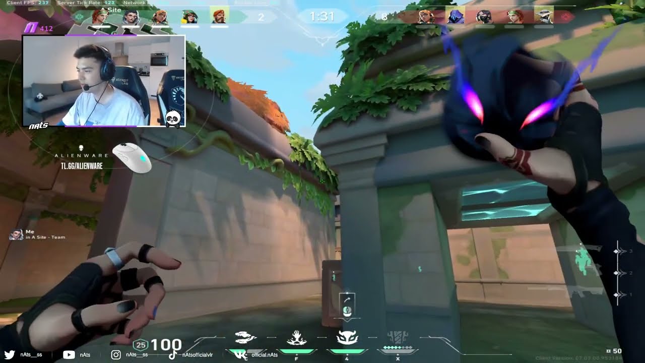LOTUS! LIQUID NATS PRO FADE VALORANT RANKED GAMEPLAY [Full Match VOD]