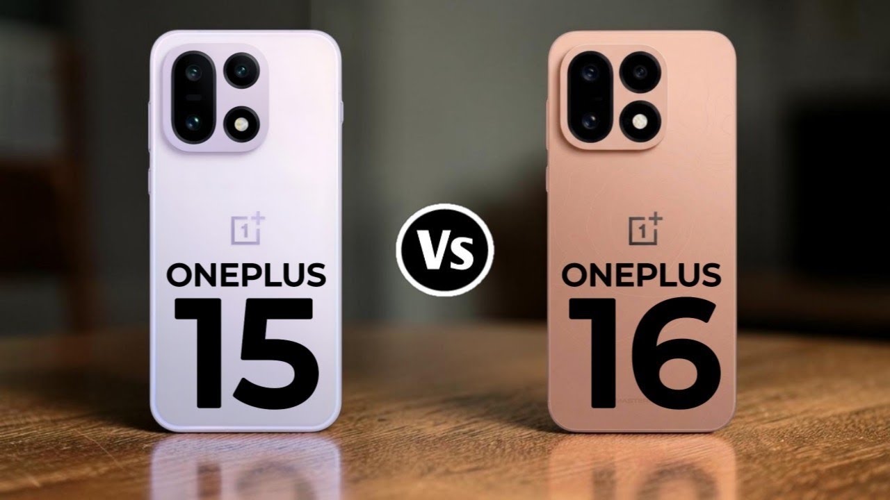 OnePlus 15 Vs OnePlus 16