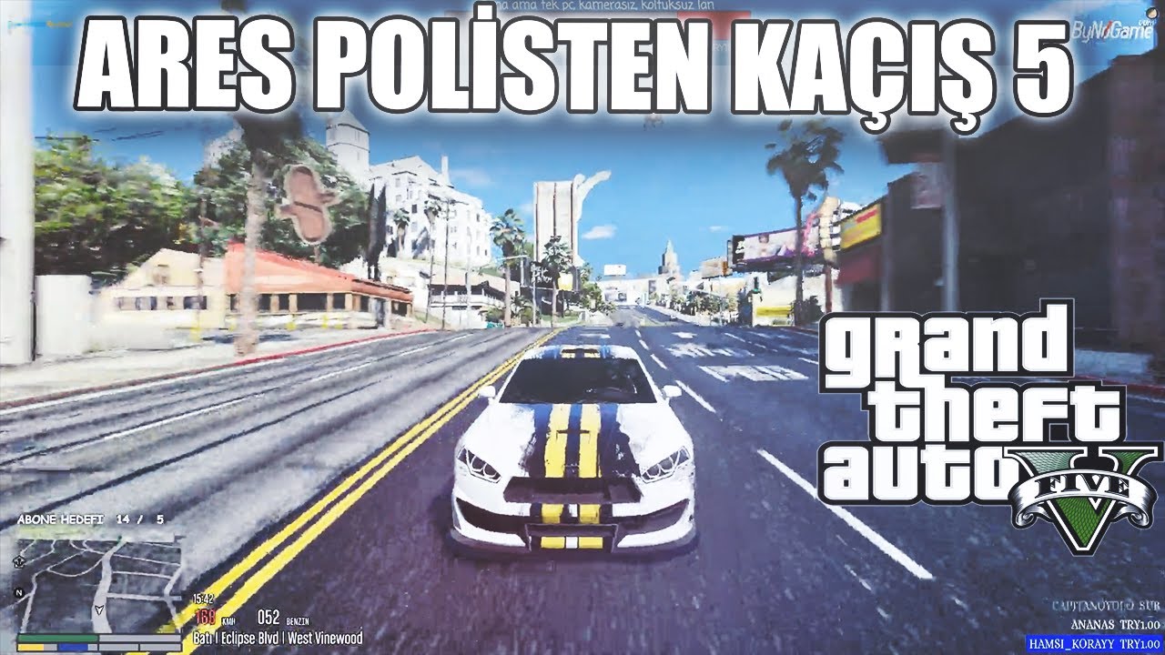 ARES POLİSTEN KAÇIŞ 5 | EİGHTBORN RP GTA V EFSANE KAÇIŞ