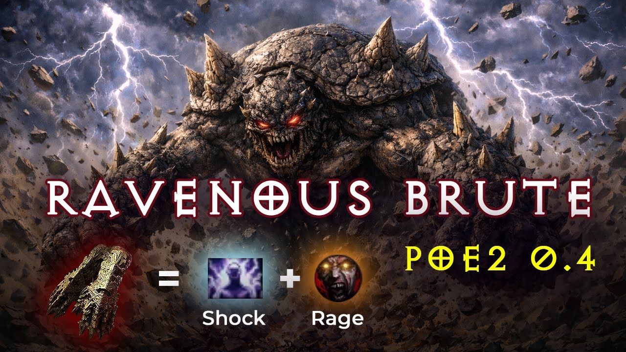 [POE2] 0.4 Ravenous Brute Melee Spectre &ndash; Can It Still Clear All Contents?