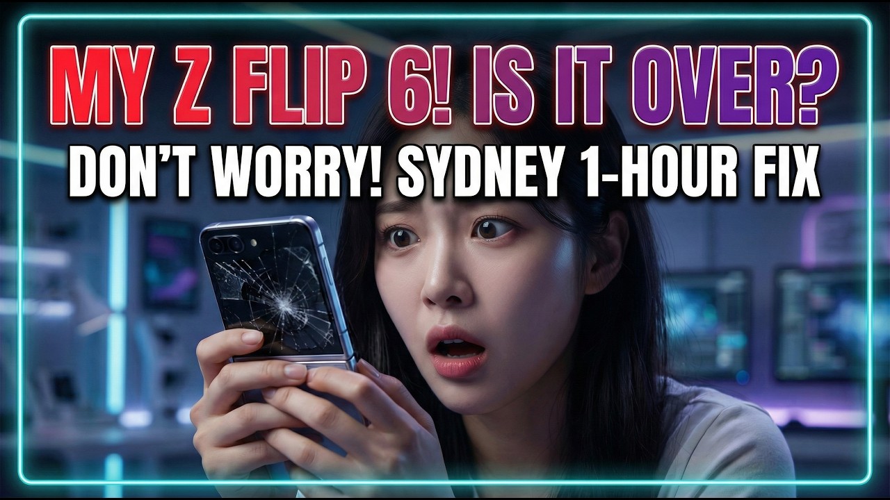 Smashed Samsung Galaxy Z Flip 6 Screen Replacement &ndash; Who Can Repair It On The Spot in 2026?