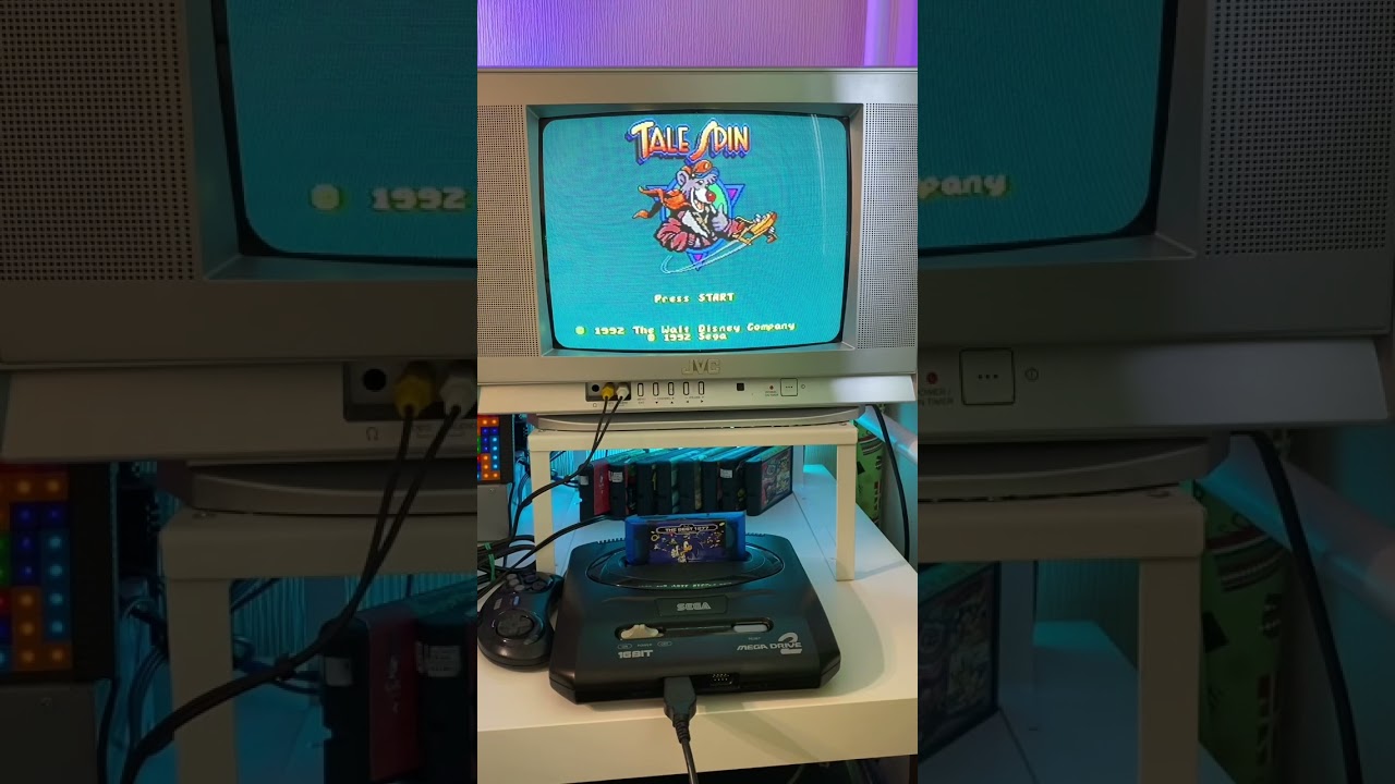 Sega Mega Drive 2/Genesis - TaleSpin #shorts #sega #16bit #talespin #сега #nintendo #dendy #денди