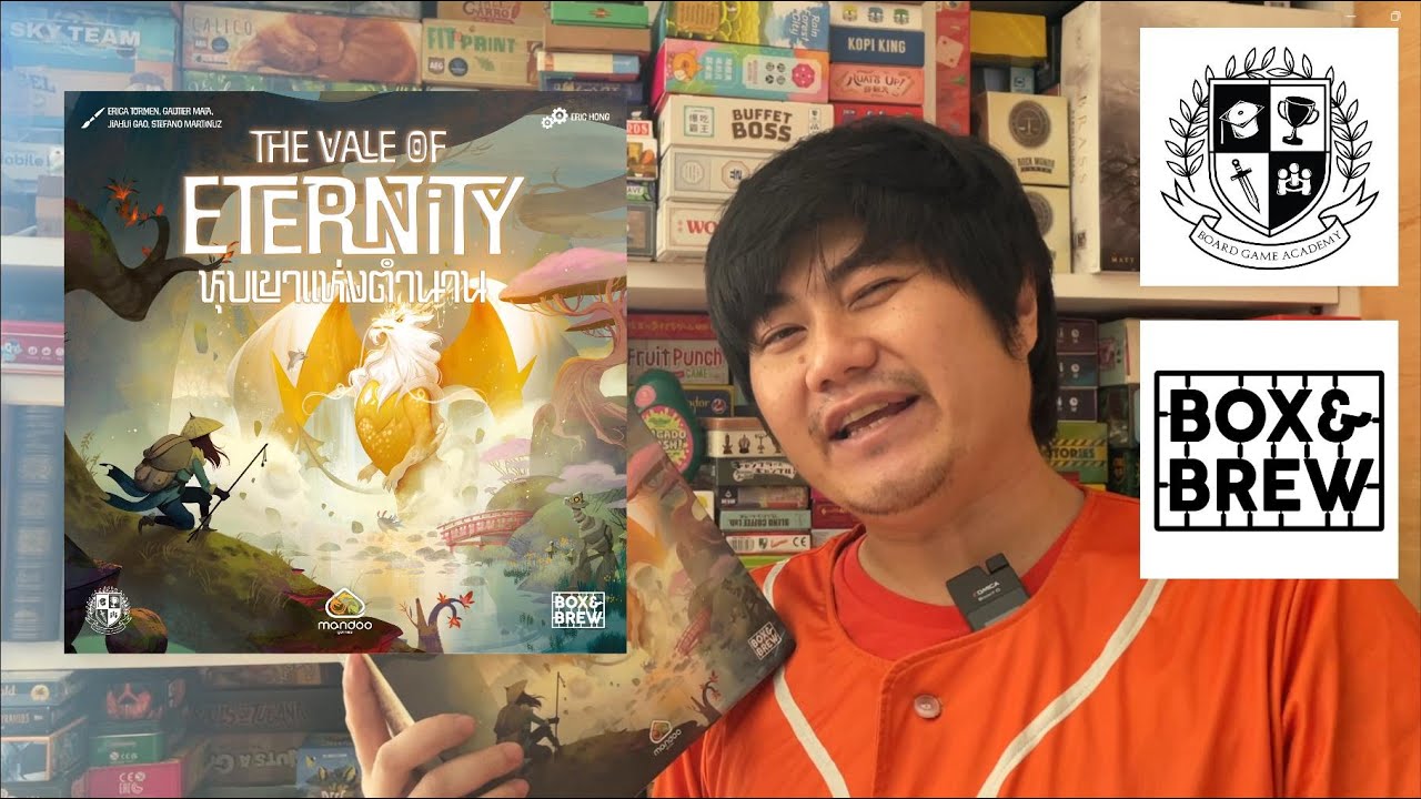 KarnGG - The Vale of Eternity หุบเขาแห่งตำนาน by Board game academy and box and brew