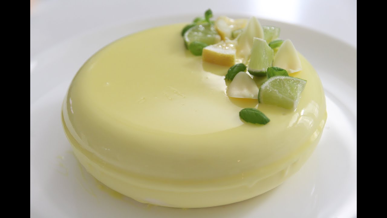 Entremets Citron basilic !! 🍋🌿