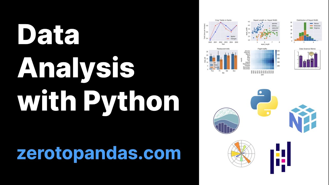 Data Analysis with Python: Zero to Pandas - Introduction & Overview