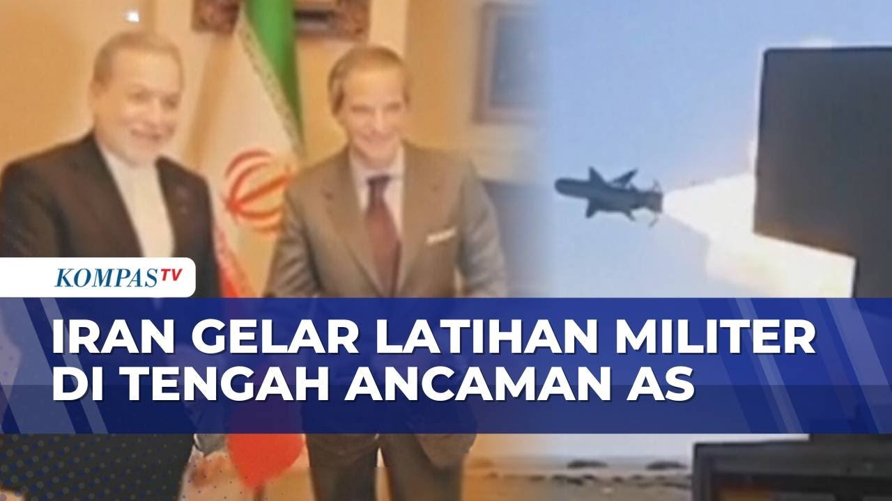 Iran Gelar Latihan Militer di Selat Hormuz dan Bertemu Badan Pengawas Nuklir PBB Kala AS Mengancam