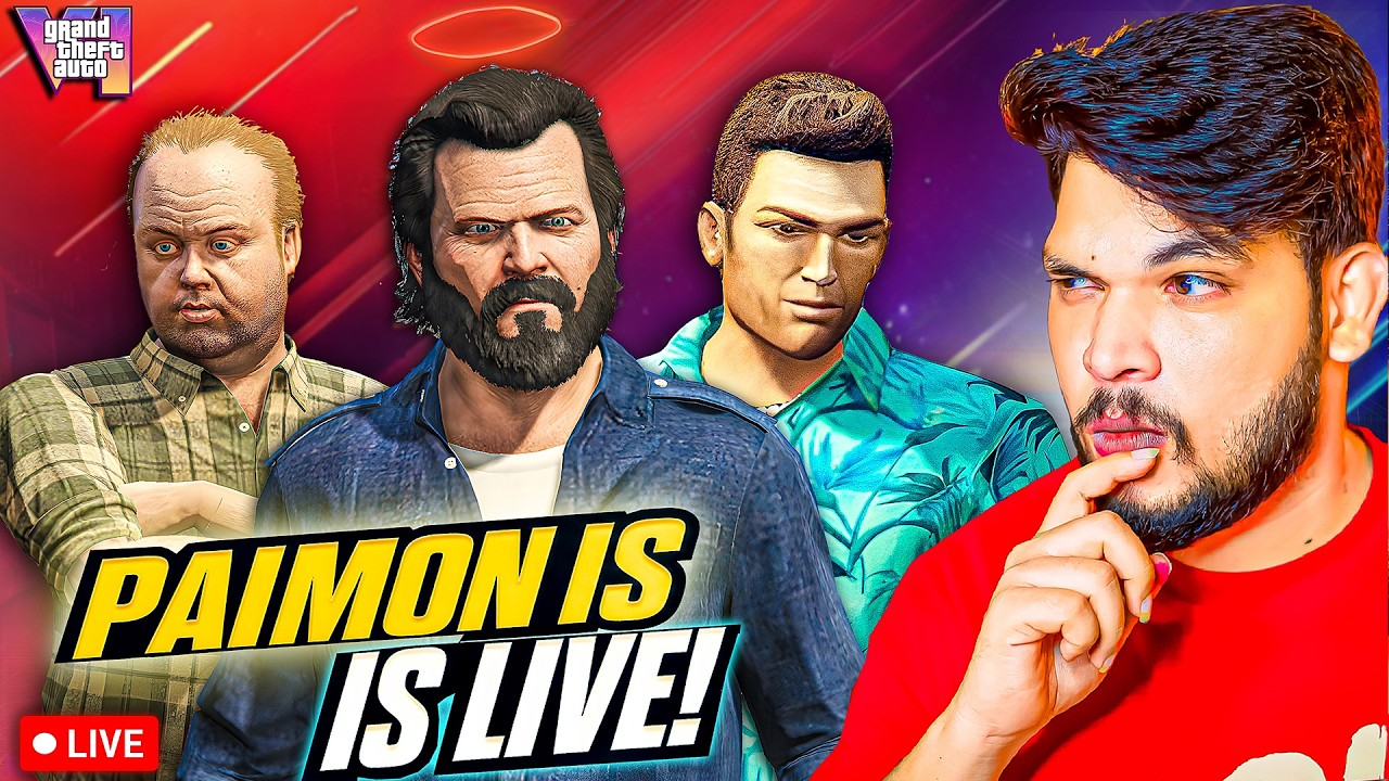 🚀 GTA 5 Server Live Stream With FaceCam! 😱Niko & Techno Gamerz Alliance To Destroy Tommy Vercetti😱