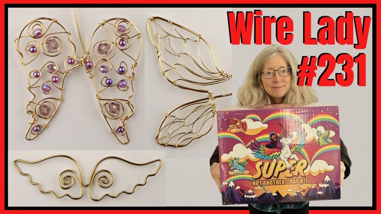 Making Wire Wings for @nerdECrafter Creature // Wire Lady TV Ep 231 LIVESTREAM