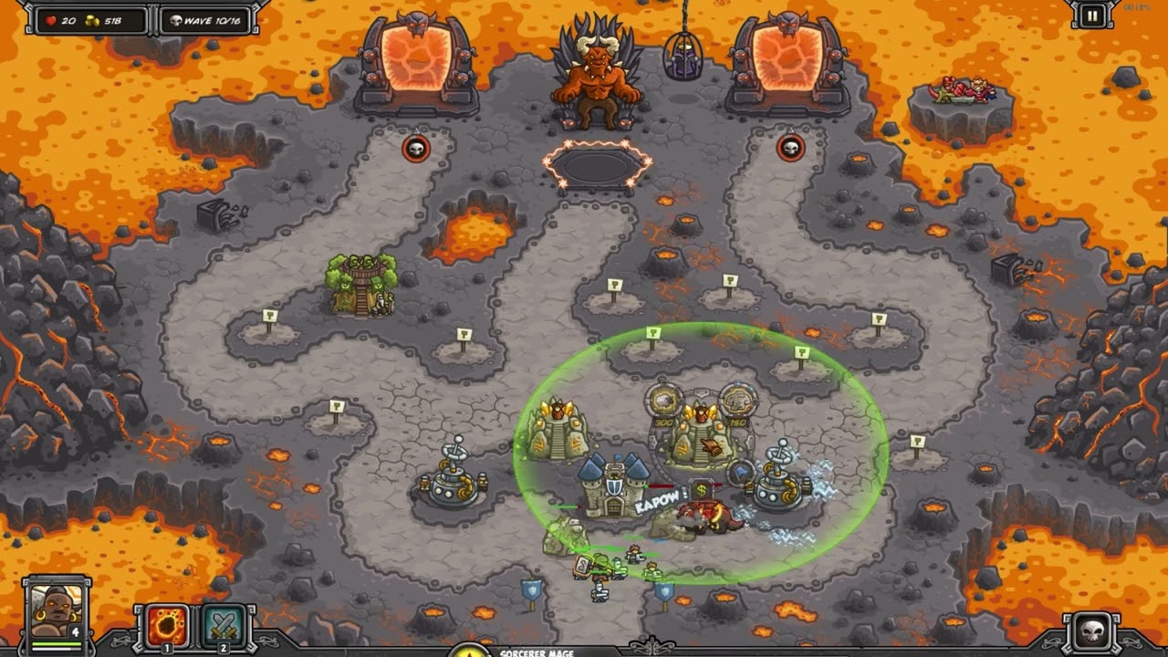 Kingdom Rush - Pandaemonium - Veteran - 3 Stars