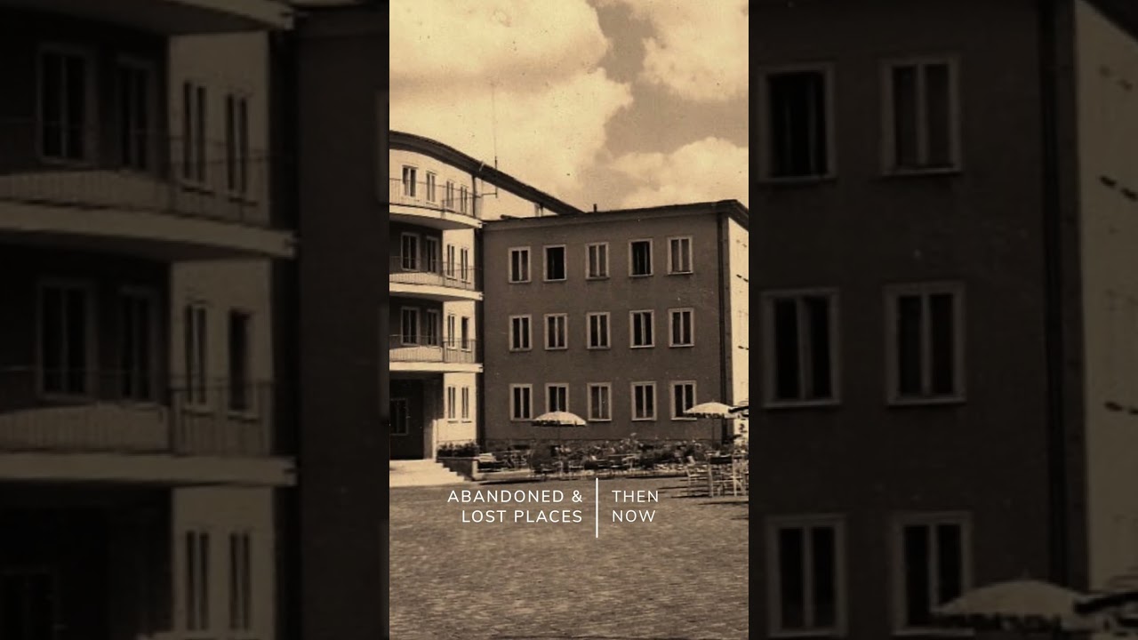 Then vs Now - The FDGB Resort #abandoned #places #lostplaces #urbex #shorts #thenvsnow #shorts