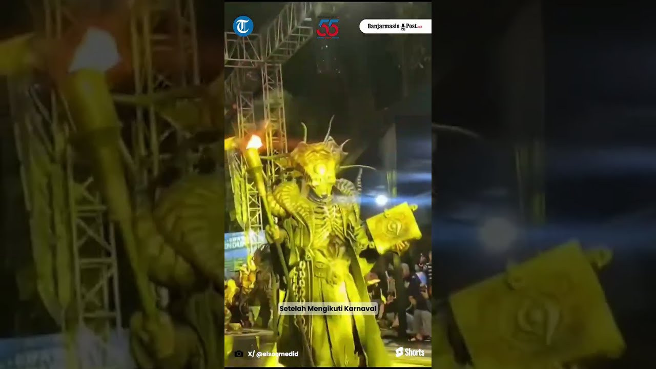 Viral Video Karnaval Maulid Nabi di Pekalongan ala Ritual Satanisme