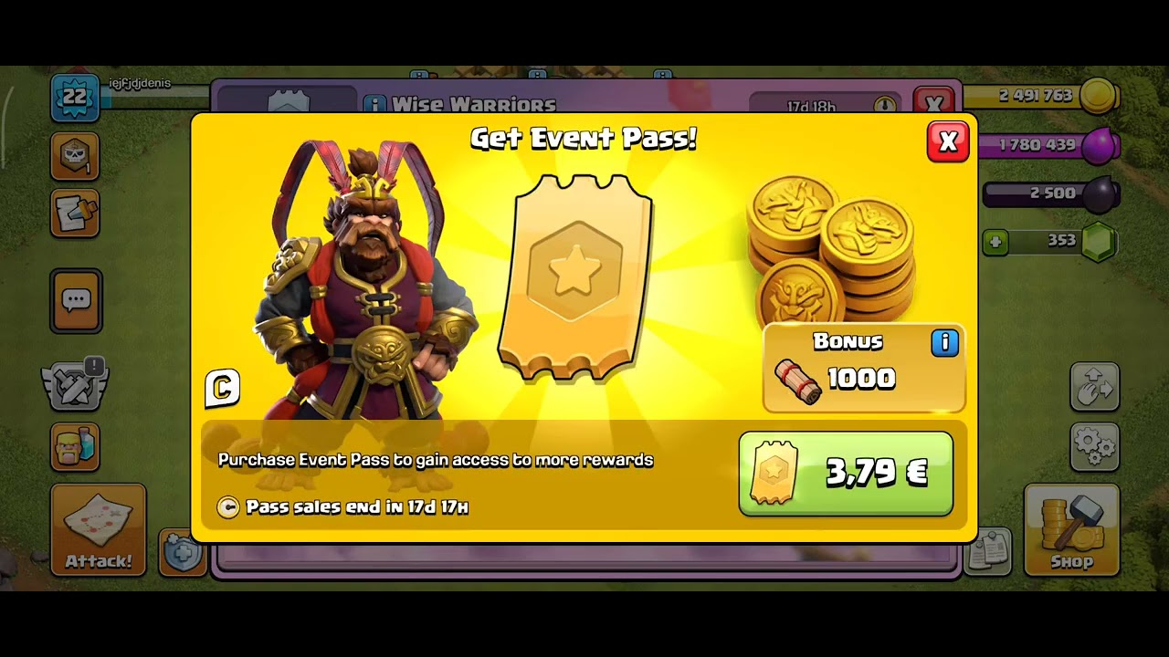 the second part Clash of Clans