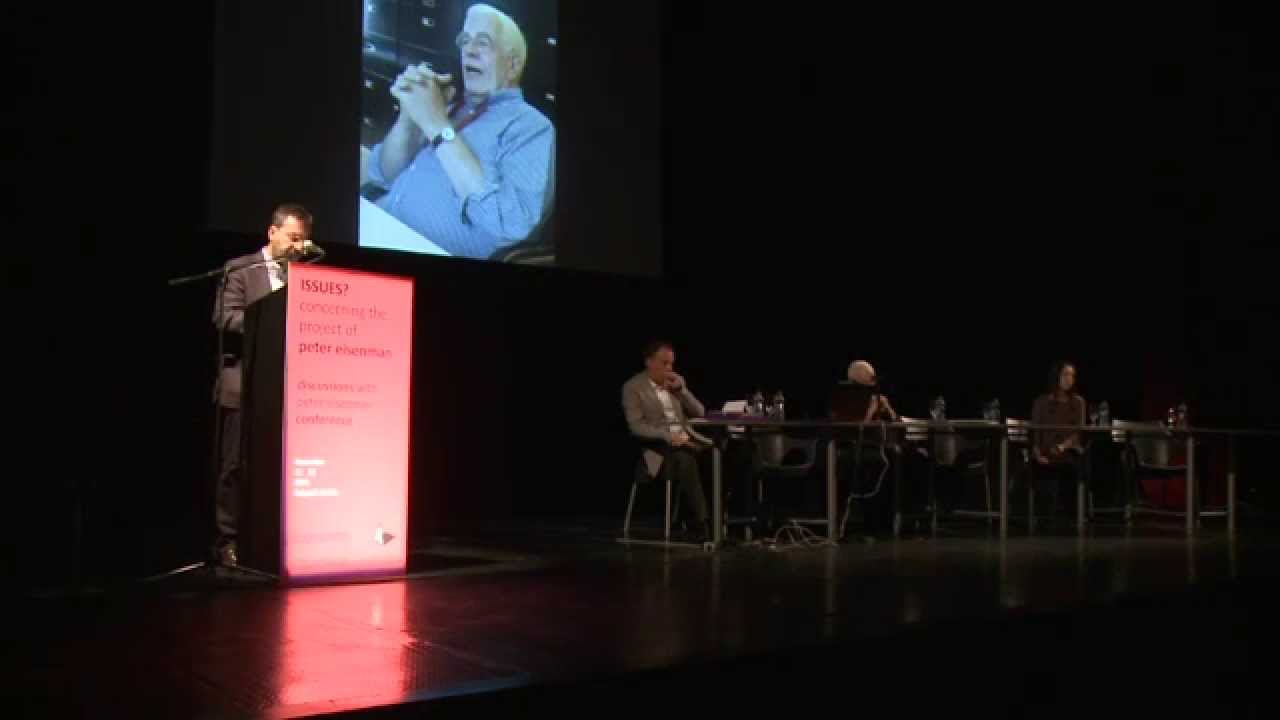 Peter Eisenman - Conference opening