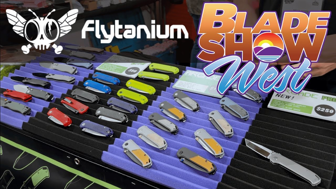 Flytanium at Blade Show: New releases, collabs, and what’s next.