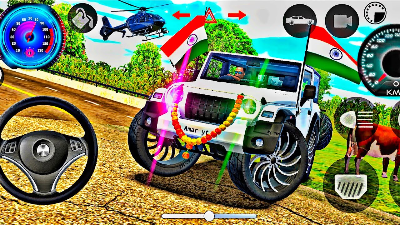 Dollar (Song) Modified Mahindra Thar👿 || Indian Cars Simulator 3D || Android Gameplay Part 3