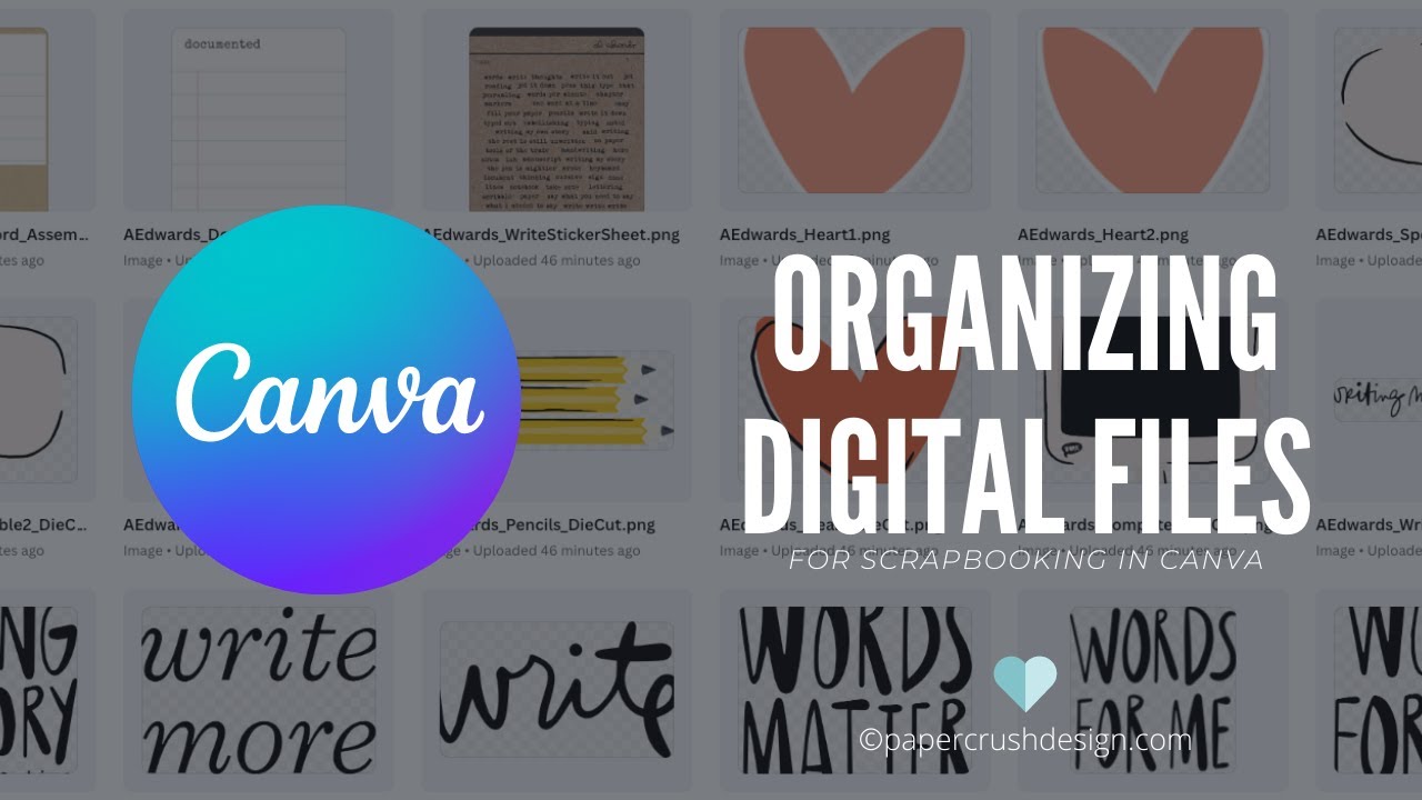 Canva Folders // Digital File Organization
