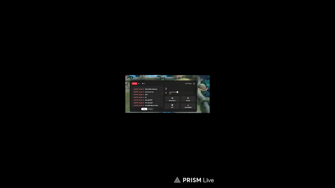 Live streaming of ESpeed