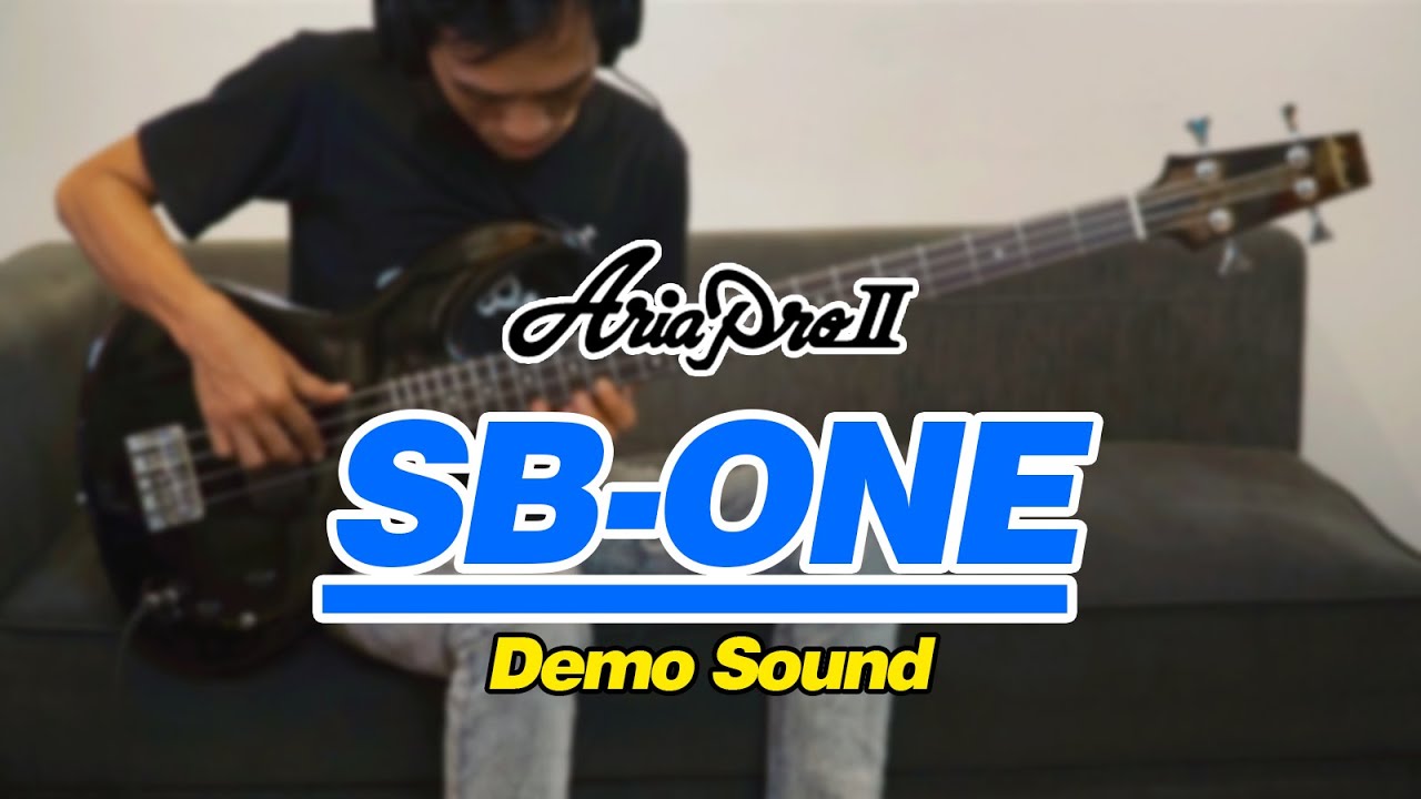 Aria Pro II SB-ONE Funky Style!