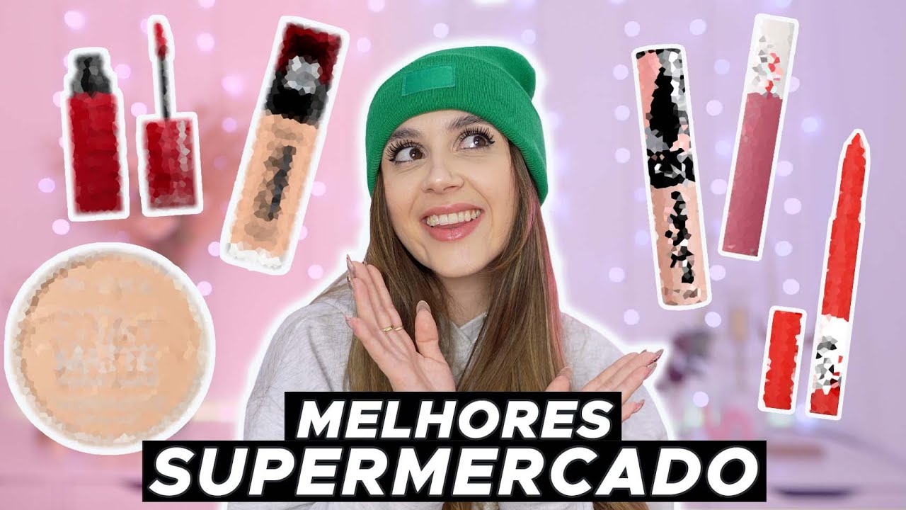 MELHOR MAQUILHAGEM do SUPERMERCADO | Joana Gentil