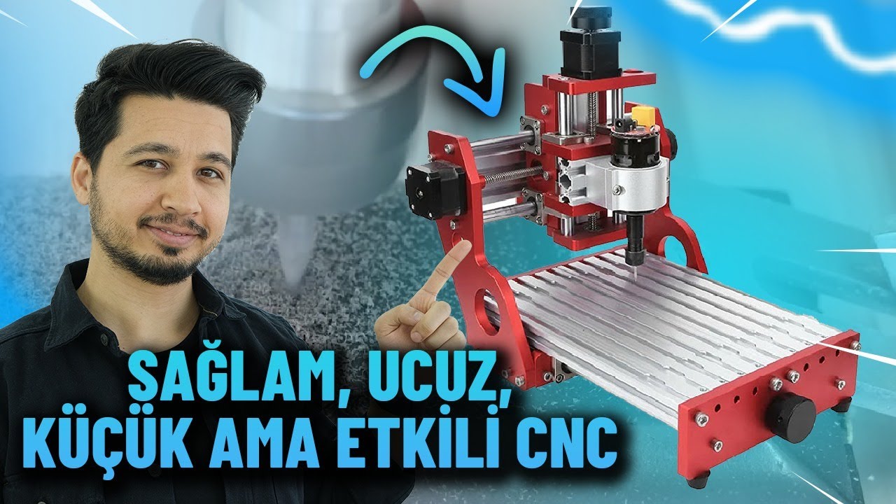 Sağlam, Ucuz, Küçük ama Etkili CNC: Fan'ensheng Red 1419 3 Axis Mini CNC Router İncelemesi
