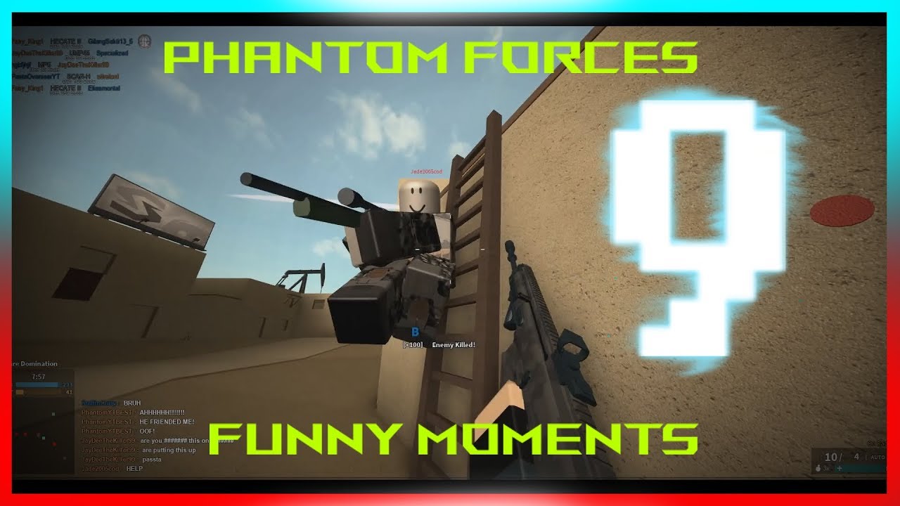 PHANTOM FORCES FUNNY MOMENTS 9