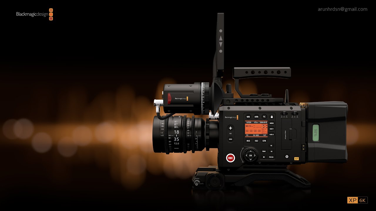 Fan made | Blackmagic design Xtreme Pro 6k | New cinema camera