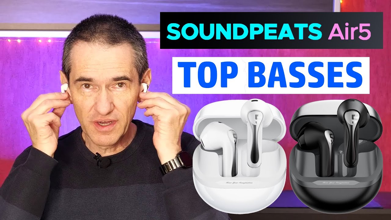 ✅ Ces écouteurs SoundPEATS Air5 ont des BASSES incroyables !!! ✅