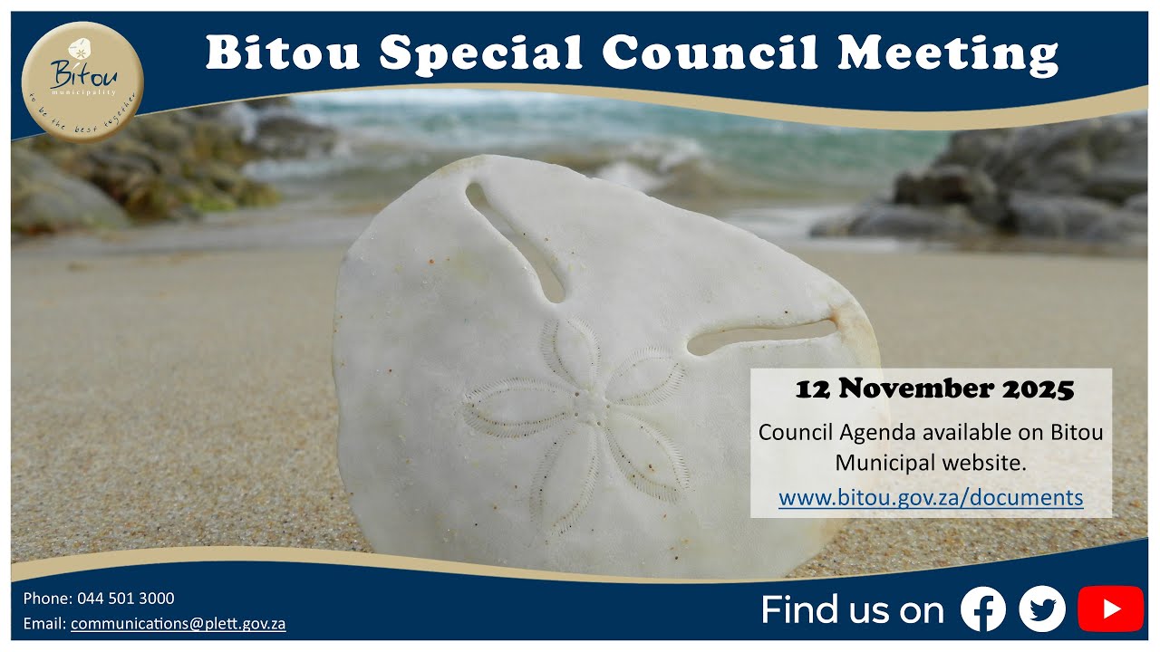 Bitou Special Council Meeting