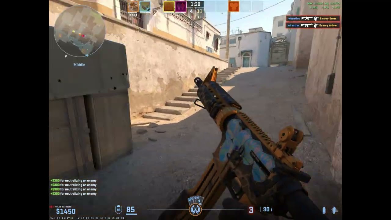 When Everything Clicks… | Double Ace (Pistol + M4A4) | CS2 Premier