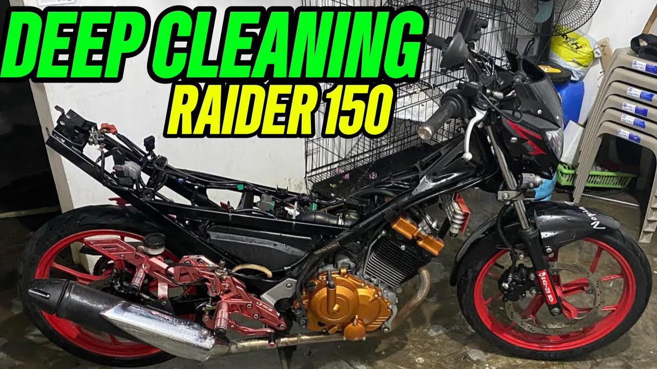 DEEP CLEANING SA ATING RAIDER 150 CARB MASYADONG MADUMI NA PALA!