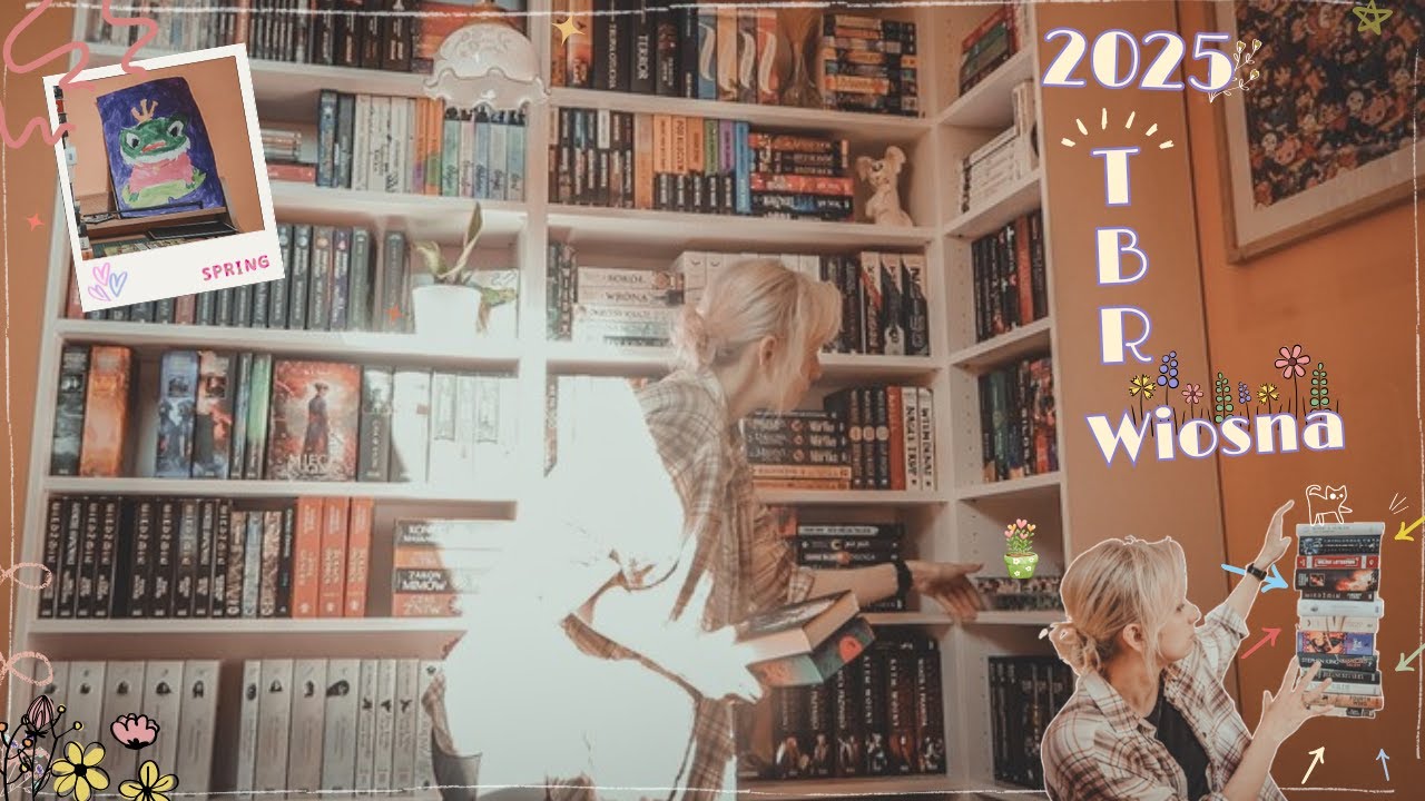 TBR WIOSNA 2025 📚🌹🌞  czyli co planuję czytać  🐞 i moja KONFRONTACJA z zimowym TBR 😉🙃🦋