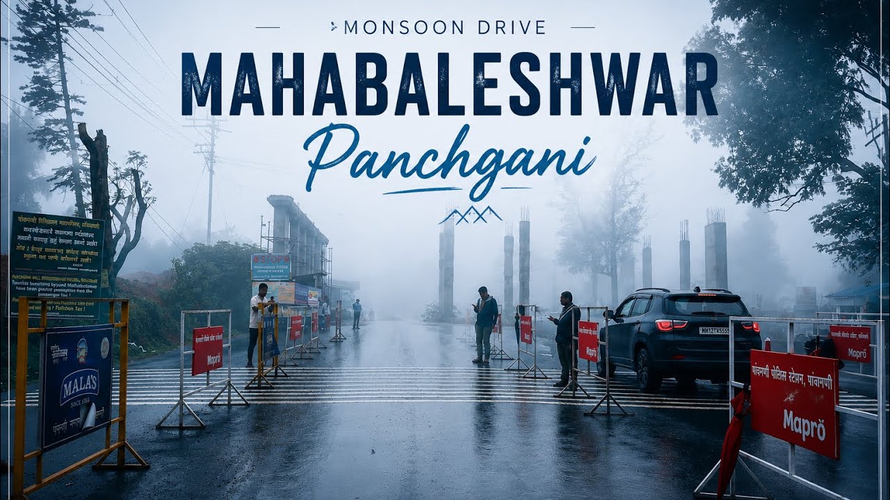 Driving Through the Clouds ☁️ | Mahabaleshwar & Panchgani Monsoon Drive