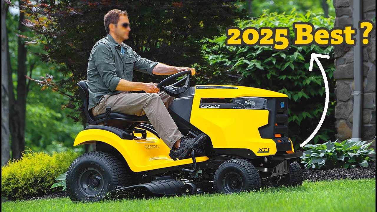 BEST RIDING LAWN MOWERS 2025 - TOP 5 PICKS FOR EVERY YARD!