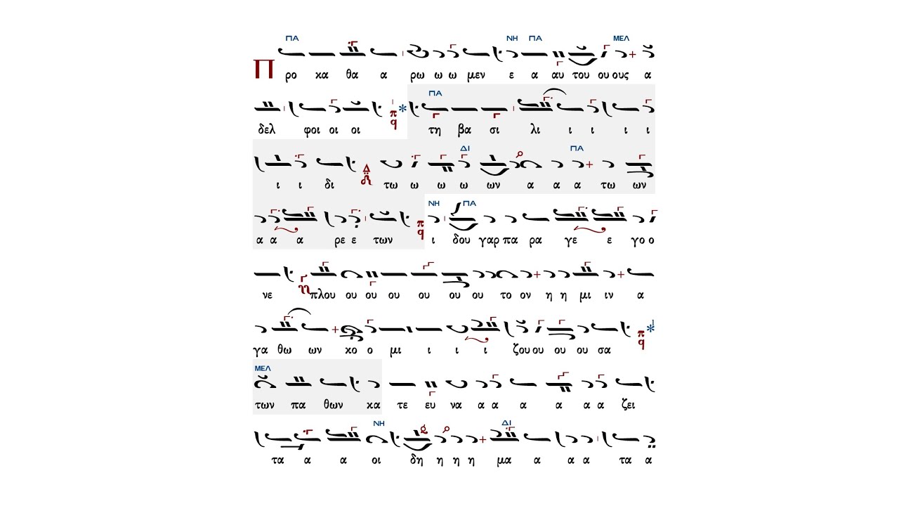 Προκαθάρωμεν εαυτούς - Θ. Στανίτσα, ήχος Ά (Δ. Β.)