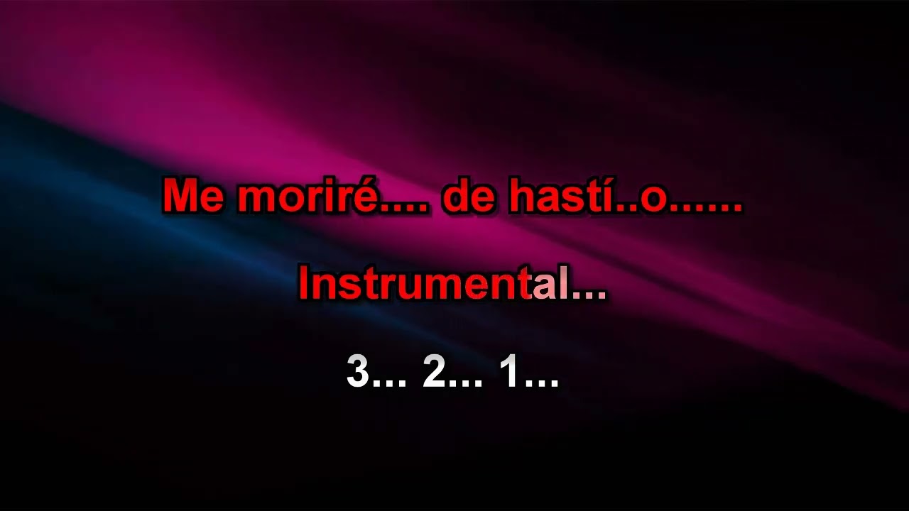 Cruz De Olvido Becky G karaoke