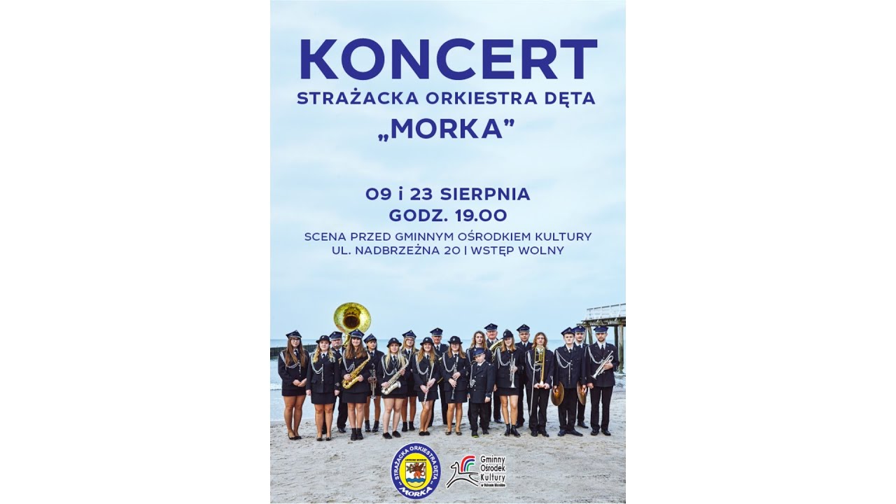 Strażacka orkiestra dęta MORKA Ustronie Morskie 2019