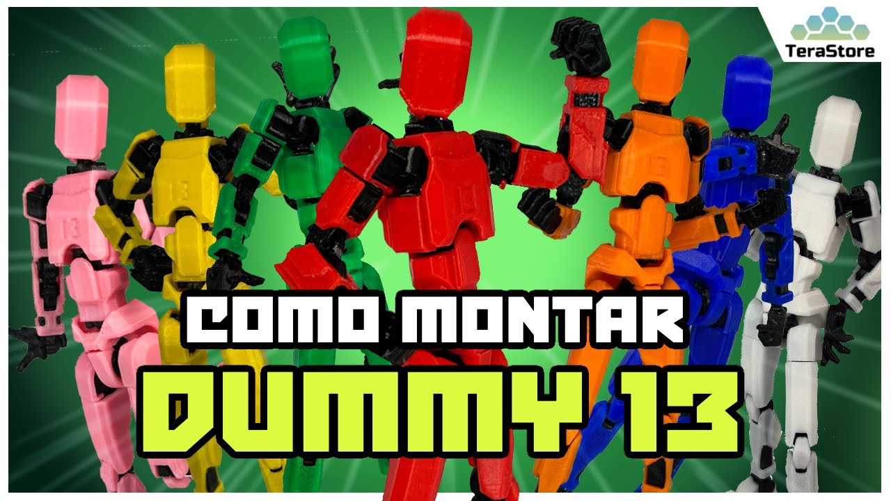COMO MONTAR O BONECO DUMMY 13: TUTORIAL PASSO A PASSO