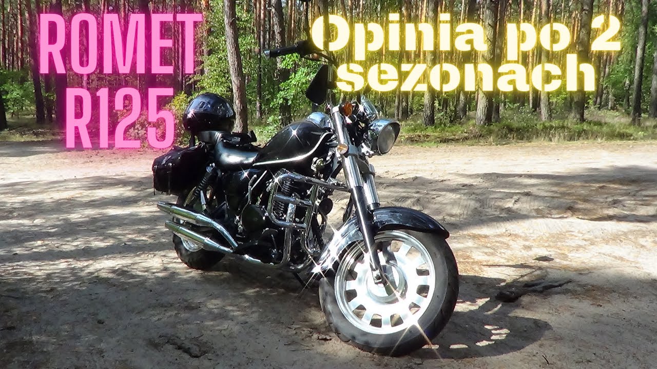 Romet R125. Wady i zalety po 2-ch sezonach.