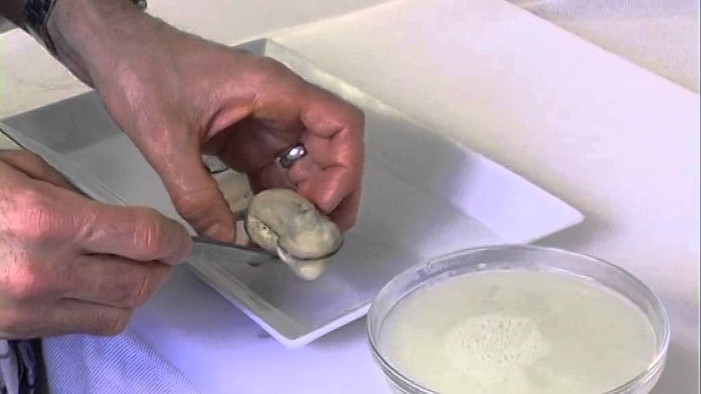 Recette de l'huître de Christophe Grosjean